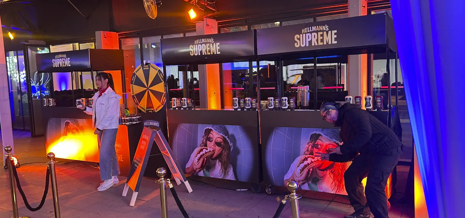 Carritos Gourmet para eventos corporativos
